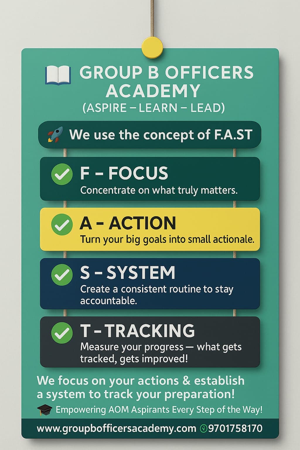 F.A.S.T Approach - Group B Officers Academy
